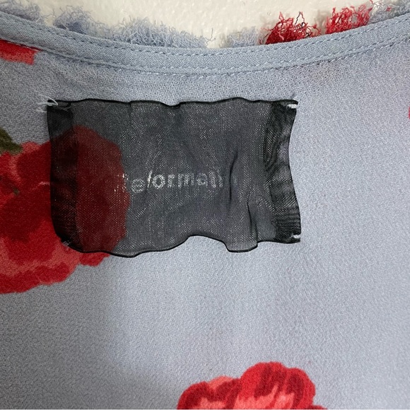 Reformation Mini Wrap Dress - Lola print - Picture 7 of 9